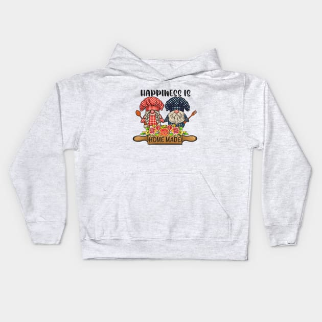 happiness is home-maid Kids Hoodie by Ballari